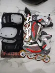 Runtastic Roller Skates da Kayan Karewa (Girman 39-40) - 1