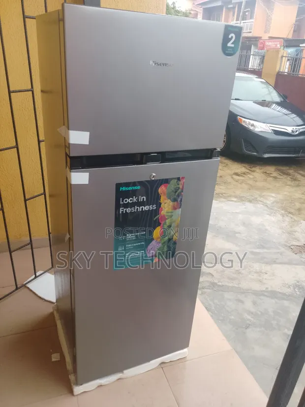 Hisense 205L Firij Mai Ƙofa Biyu - Sabo - 1