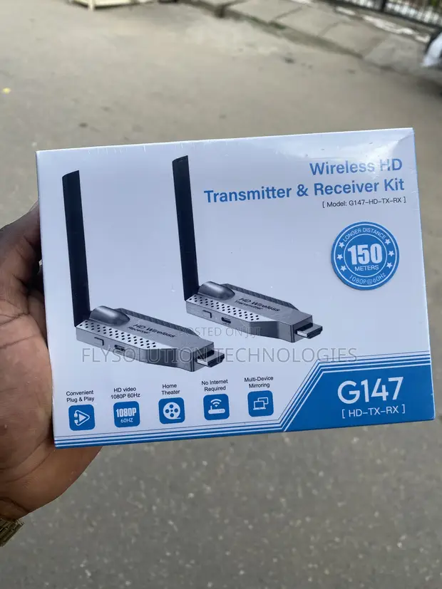 G147 Wireless HD Transmitter Receiver Kit 150M - 1