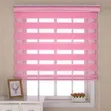 Coherent Window Blinds - Pink Fabric - 2
