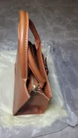 Bags 4 U Ladies Handbag - Brown Genuine Leather - 2