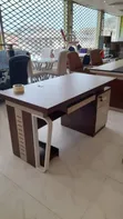 Boss Office Products 1.2m Ofishin Tebur tare da Mobile Drawer - Sabon - 2
