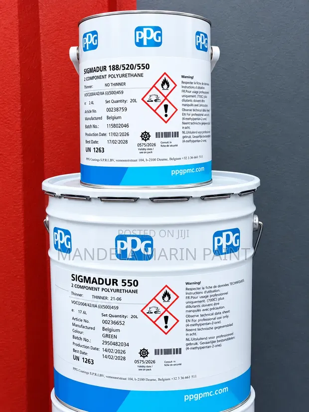 Sigmadur 550 Aliphatic Acrylic Polyurethane Finish - 1