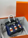 Hermes Handbag - Multicolor Genuine Leather - 3