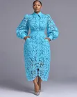 Luxury Handcut Lace Fabric - 3