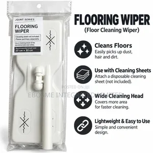 White Flooring Wiper Mai Riƙo da Takardar Wanke-wanke