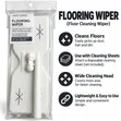 White Flooring Wiper Mai Riƙo da Takardar Wanke-wanke - 1