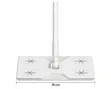 White Flooring Wiper Mai Riƙo da Takardar Wanke-wanke - 2