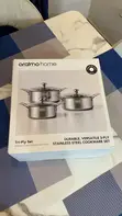 Oraimo Tri-Ply Cookware Set Mai Guda 6 na Stainless Steel - 1