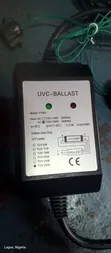 Saitin Tiye-tiyen Ruwa na UV, Gilashi da Ballast - 5