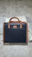 Bags 4 U Black Genuine Leather Handbag - 1