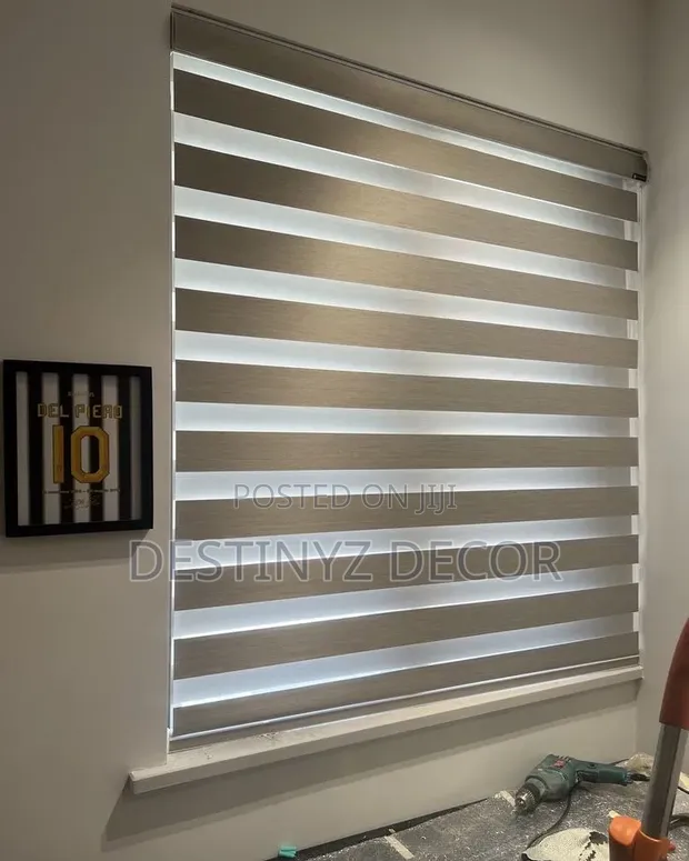 Home Interiors Luxuriant Window Blinds - Gray - 1