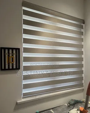Home Interiors Luxuriant Window Blinds - Gray