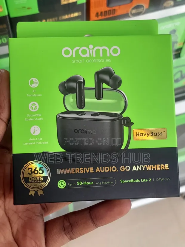 Oraimo SpaceBuds Lite 2 (OTW-325) Wireless Earbuds - 1