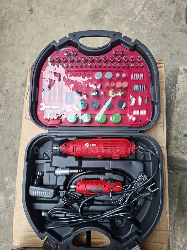 Edon 2-in-1 Miniature Rotary and Die Grinder Set - 1