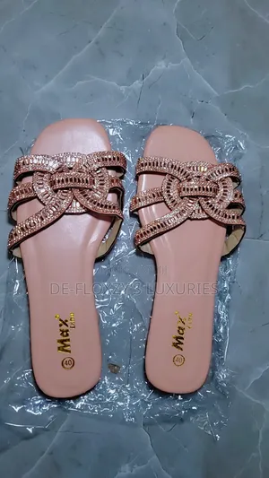 Ladies Max Selection Slides - Pink Size 40