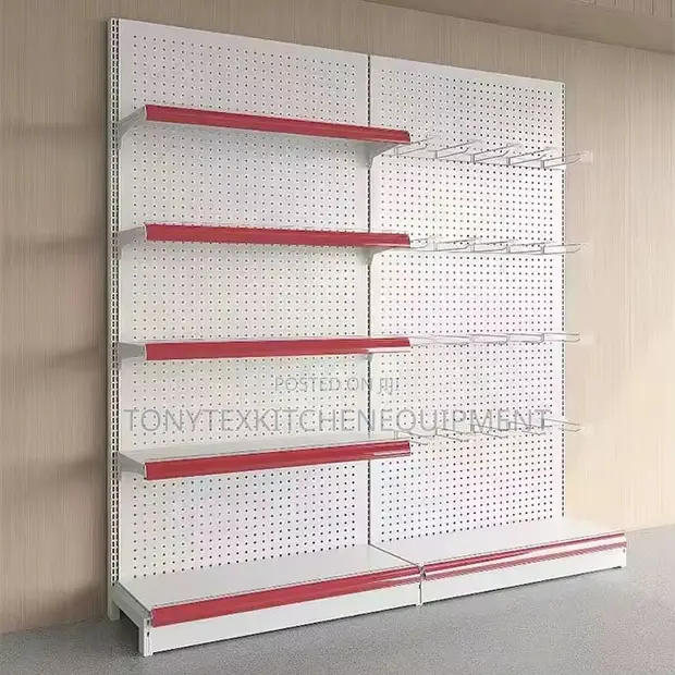 Commercial Supermarket Shelves - Single & Double Sided - 1