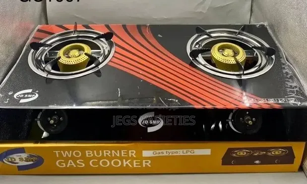 SMP Glass Gas Cooker - 2 Burner - 1