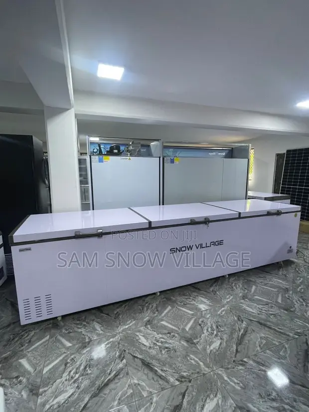 Commercial Chest Freezer with Sliding Glass Lids - 1