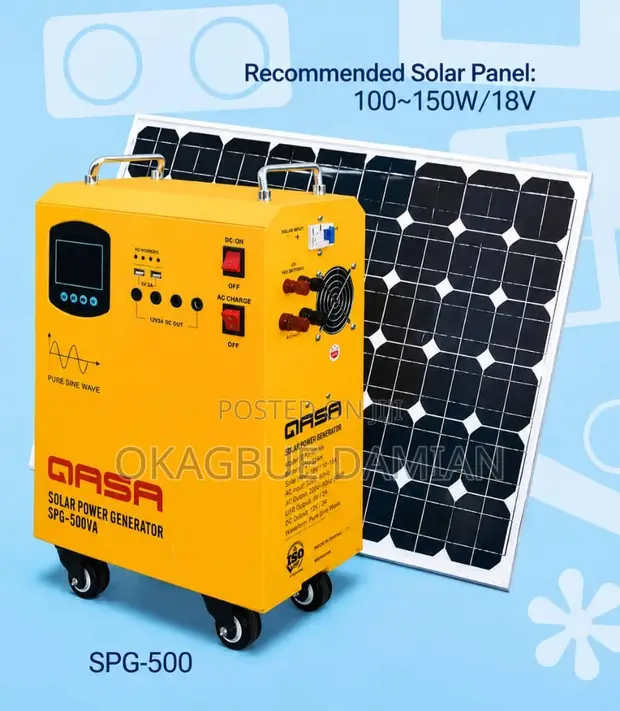 Qasa SPG-5000VA Solar Power Generator - 1