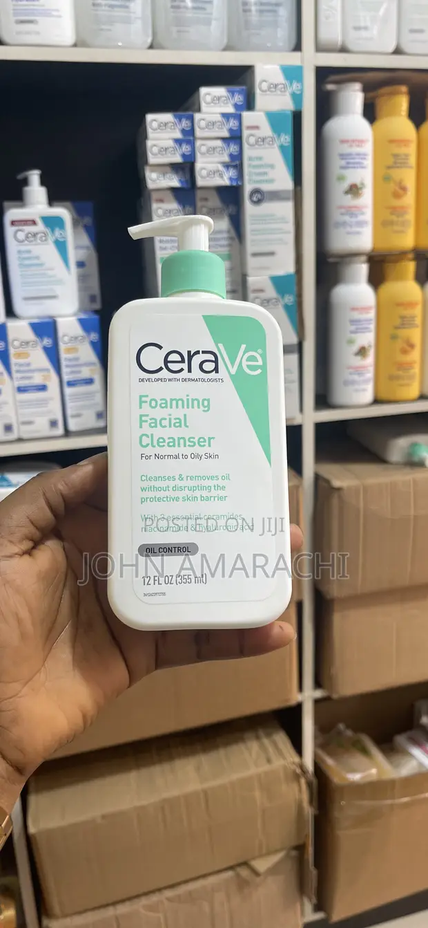 CeraVe Foaming Cleanser for Normal to Oily Skin - 1