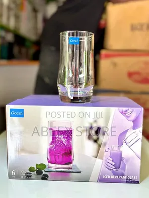 6 Piece Iced Beverage Glass Set