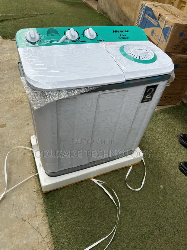 Hisense 7.5kg Na'ura Mai Wanke Kayan Wanka ta Hannu - 1