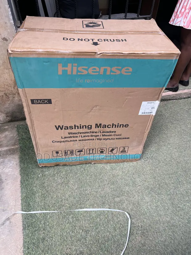 Hisense 7.5kg Manual Washing Machine - 1