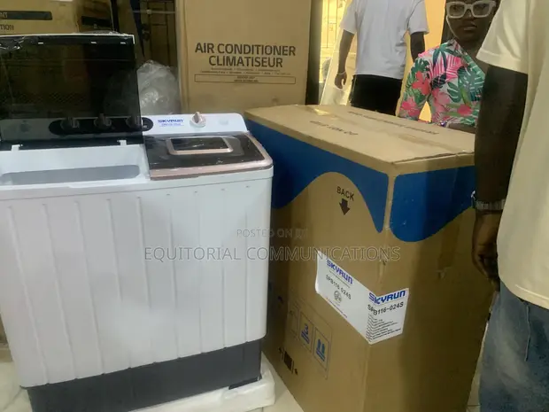 Skyrun Mesin Wanki Mai Kwalaye Biyu 11kg - 1