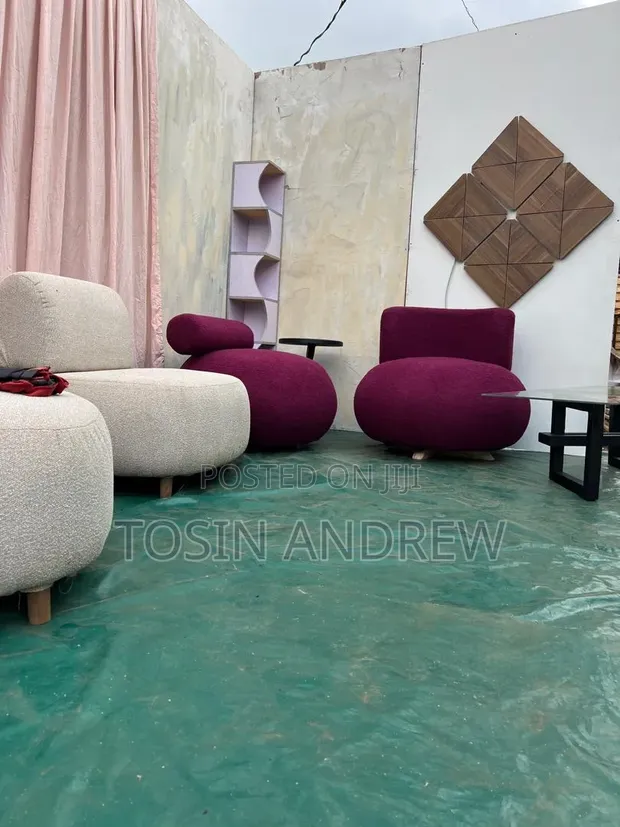 Custom Made Fabric Sofa - Brand New - 1
