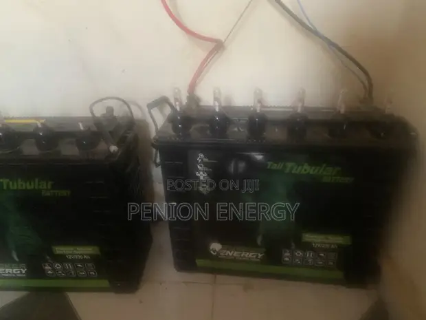 Tusker Energy 12V 230Ah Tall Tubular Solar Battery - 1
