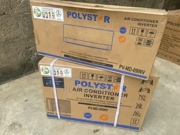 Polystar 1HP Inverter AC Tare da Kayan Aikin Shigarwa - 1