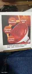 Infrared Heat Lamp for Brooding - 1
