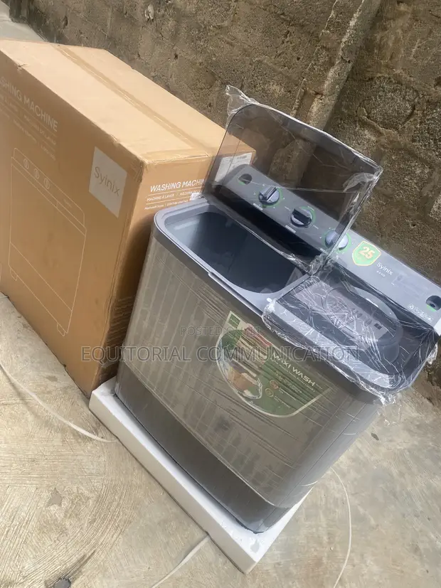 Syinix E8WTMN 8.5kg Automatic Washing Machine - 1