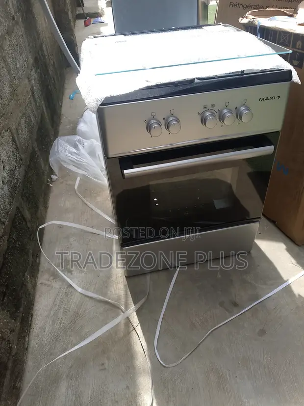 Brand New Maxi 6060 4-Burner Standing Cooker - 1