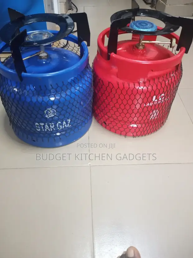 6kg Gas Cylinder with Burner and Stand - 1