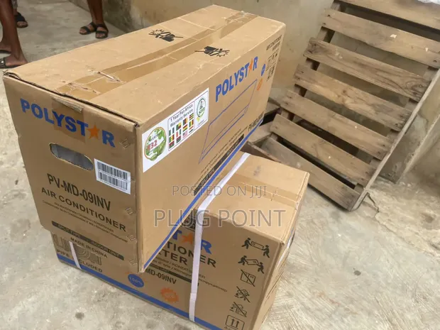Polystar 1HP Inverter Split AC Complete Set - 1