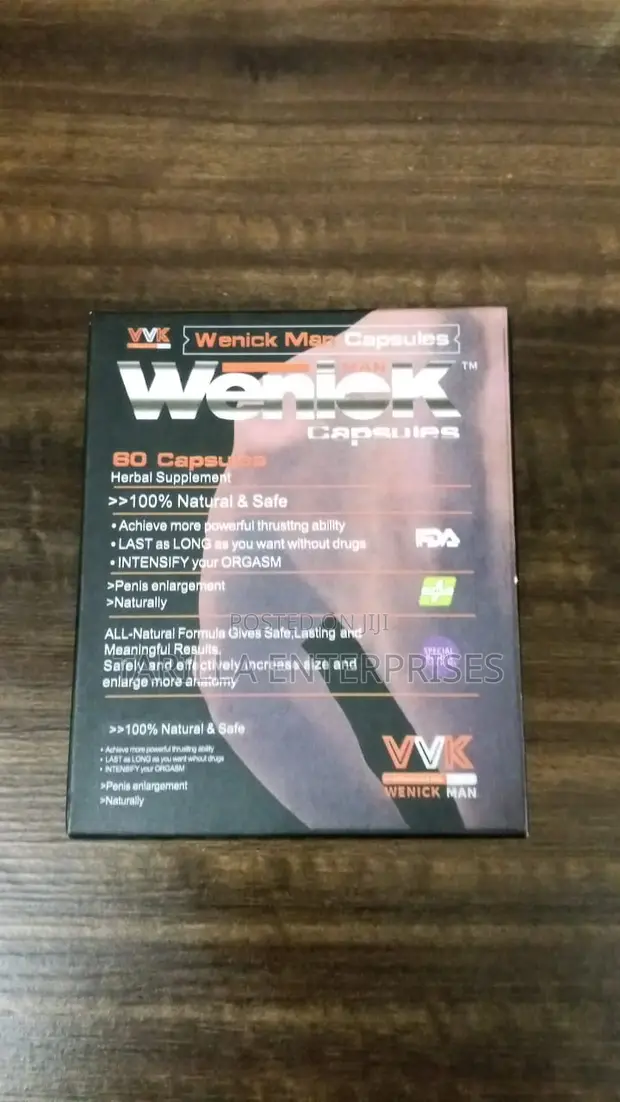 Wenick Man Capsules - Tallafin Namiji - 1