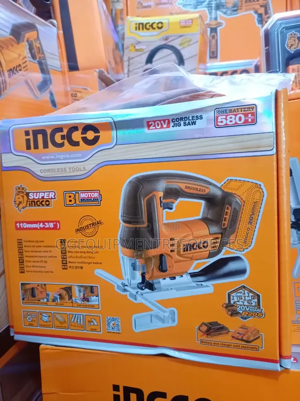 Ingco 20V Cordless Jigsaw (Brushless) - 1