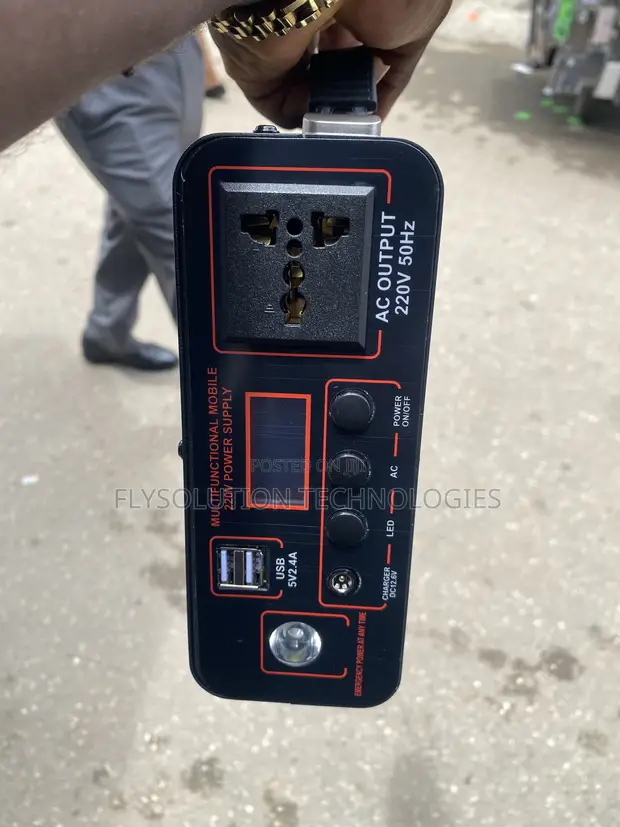 300W Karamin Power Bank/Inverter Mai Ɗaukar Hannu - 1