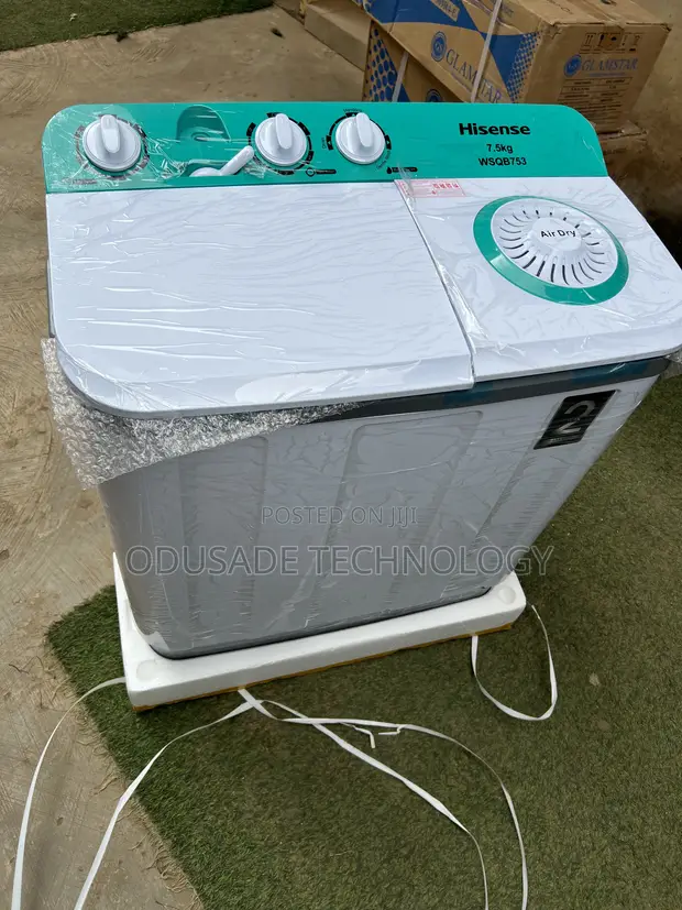 Hisense 7.5kg Modern Manual Washing Machine - 1