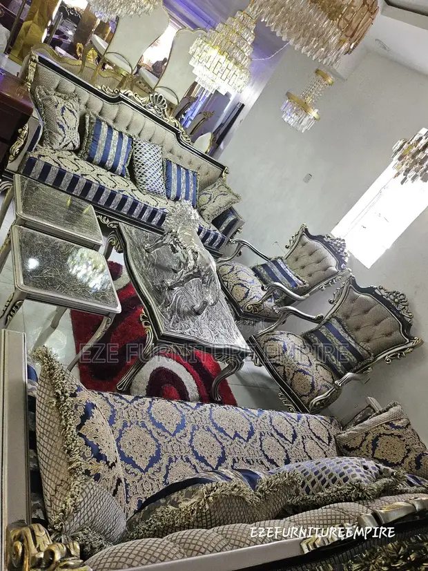 Yuhui European Royal Fabric Sofa Sets - Wanda Zama - 1