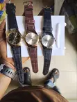 Omega Quartz Leather Wristwatch - 5