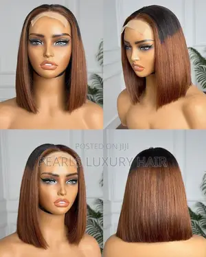 SDD Bob 5x5 Closure Wig - 1b/4 Brown Ombre (10-12 Inches)