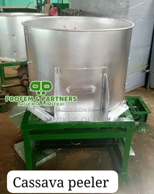 Cassava Peeler and Washer Machine