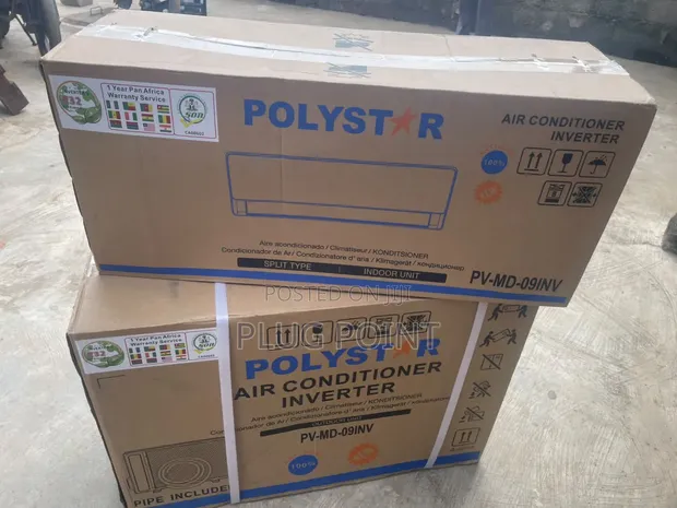 Polystar 1HP Wall Mounted Inverter AC - 1