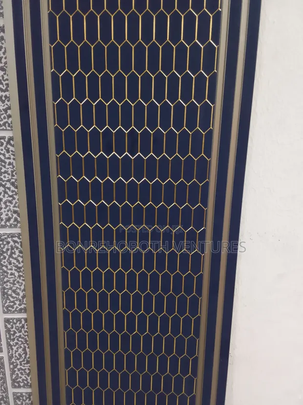 Charcoal Louver Wall Panel - 1