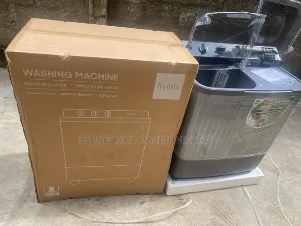Syinix E8WTMN Modern Washing Machine 8.5/5kg - 1