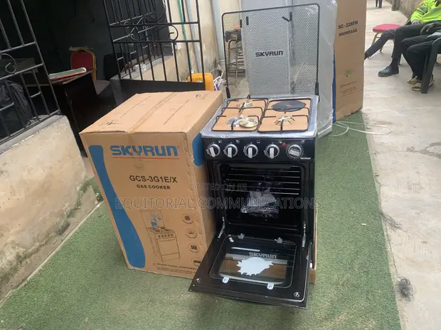 Skyrun 3+1 Gas Cooker with Auto Ignition - 1