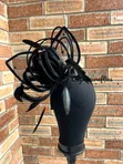 Unique Black Fascinator - 2
